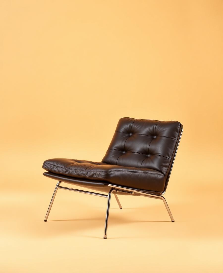 Noir Tufted Lounger