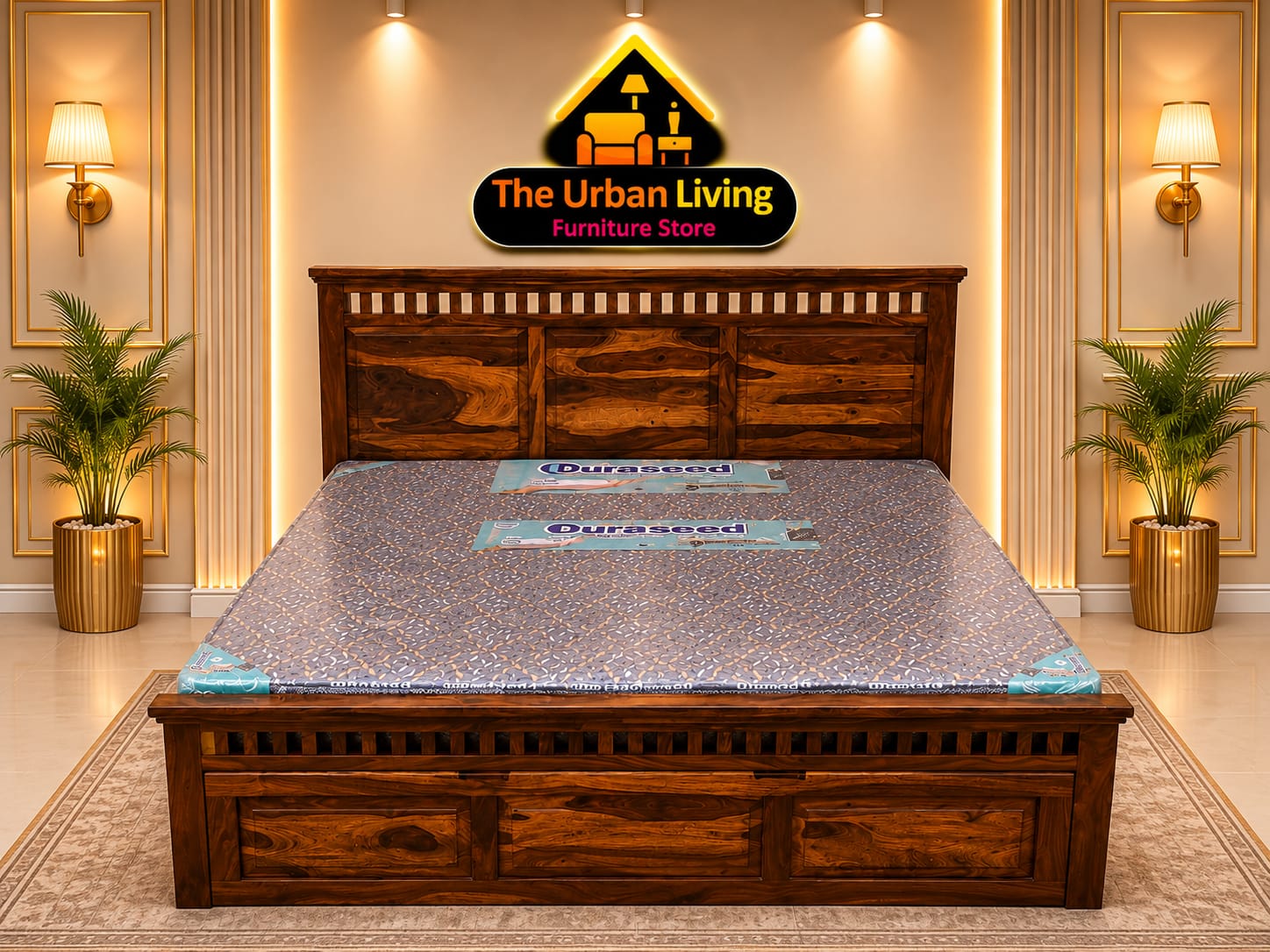 Heritage Panel Storage Bed