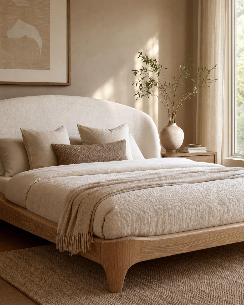 Aether Linen Bed